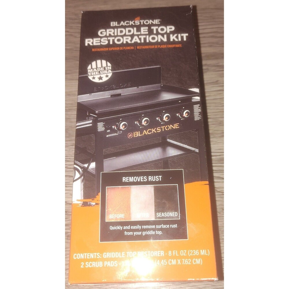 Blackstone 8 oz. Griddle Top Restoration Kit And 2 Applicator Pads